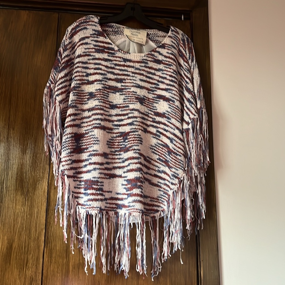 California Moon Rise poncho